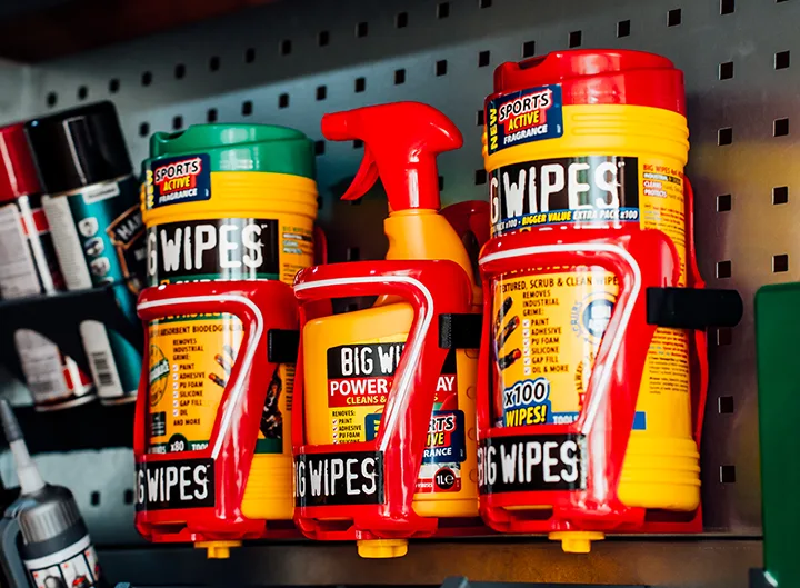 Big Wipes Van System Application Image