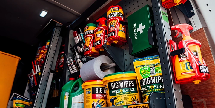 Big Wipes Cage Application Image