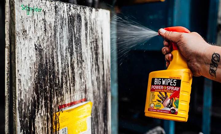 Power Spray Application Image