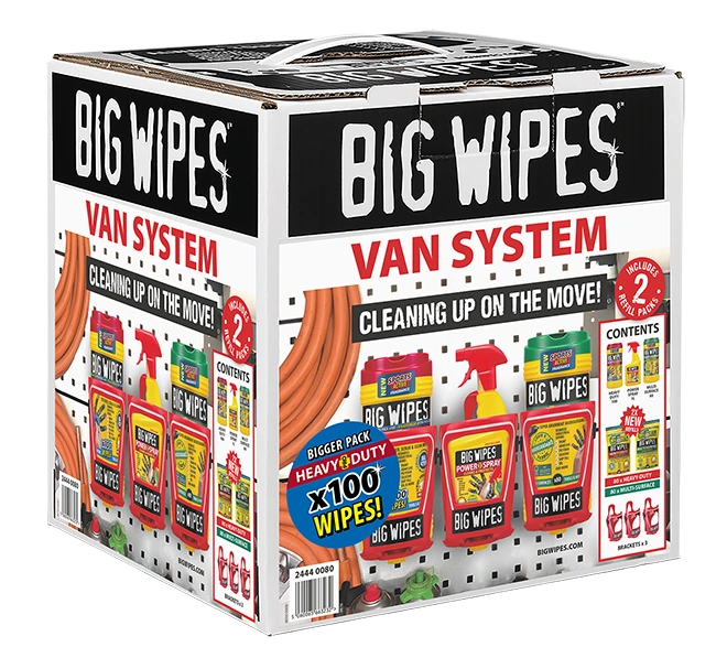 Big Wipes Van System